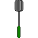 download Spatula clipart image with 90 hue color