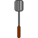download Spatula clipart image with 0 hue color