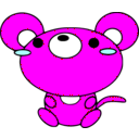 download Mouse clipart image with 180 hue color