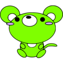 download Mouse clipart image with 270 hue color