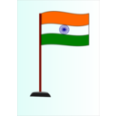 download Indian National Flag clipart image with 0 hue color