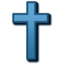 download Brown Cross clipart image with 180 hue color
