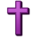 download Brown Cross clipart image with 270 hue color