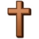 download Brown Cross clipart image with 0 hue color
