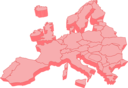 European Map 3d