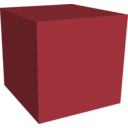 download Green Cube clipart image with 270 hue color
