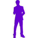 download Man In A Suit clipart image with 0 hue color