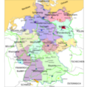 download Political Map Of Germany 2 clipart image with 225 hue color
