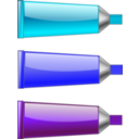 download Color Tube Blue Purple Cyan clipart image with 0 hue color