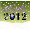 download Buon Natale 2012 clipart image with 225 hue color