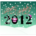 download Buon Natale 2012 clipart image with 315 hue color