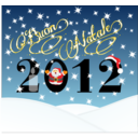 download Buon Natale 2012 clipart image with 0 hue color