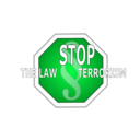 download Stop The Law Terrorism clipart image with 135 hue color