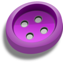 download Button clipart image with 270 hue color