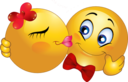 Couple Kissing Smiley Emoticon