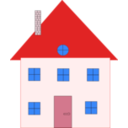 download House 2 clipart image with 0 hue color