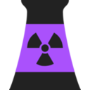 download Nuclear Power Plant Reactor Symbol 2 clipart image with 225 hue color