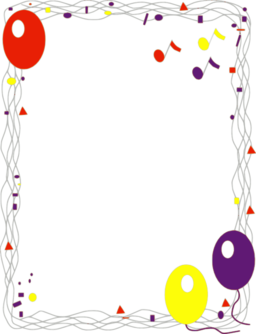 Balloon Border Clipart I2clipart Royalty Free Public Domain Clipart