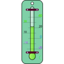 download Room Thermometer Celsius clipart image with 90 hue color