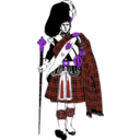 download Scottish Highlander clipart image with 225 hue color