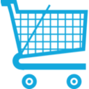 download Cart Medium clipart image with 180 hue color