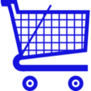download Cart Medium clipart image with 225 hue color