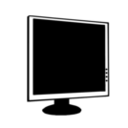 download Lcd Monitor Computer 001 clipart image with 180 hue color