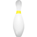 download Bowling Pin Shadows clipart image with 45 hue color