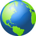 download Earth clipart image with 0 hue color