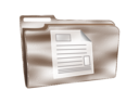 Folder Icon Plastic Document