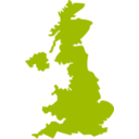 download United Kingdom Map clipart image with 225 hue color