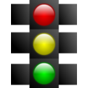 download Traffic Light clipart image with 0 hue color