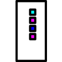 download Router clipart image with 180 hue color