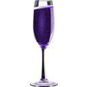 download Champagne Glass Remix 1 clipart image with 225 hue color