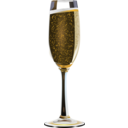 download Champagne Glass Remix 1 clipart image with 0 hue color