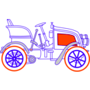 download Old Car clipart image with 135 hue color