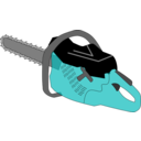 download Power Saw clipart image with 180 hue color