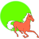 download Horse 1 Konstantin R 01 clipart image with 45 hue color