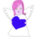 download Un Ange clipart image with 270 hue color