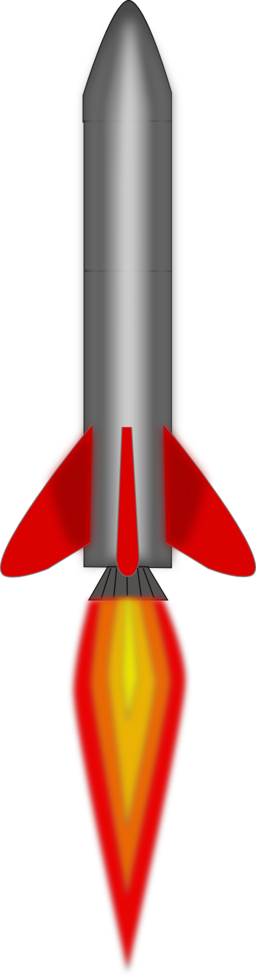 rocket clipart png