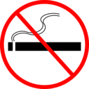 download No Smoking clipart image with 0 hue color