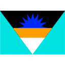 download Flag Of Antigua And Barbuda clipart image with 180 hue color