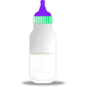 download Baby Milk Bottle clipart image with 225 hue color