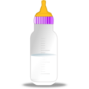 download Baby Milk Bottle clipart image with 0 hue color