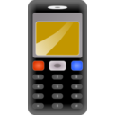 download Mobile Phone clipart image with 225 hue color