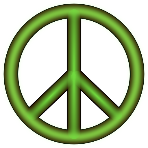 3d Peace Symbol