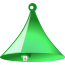 download Simple Bell clipart image with 90 hue color