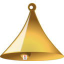 download Simple Bell clipart image with 0 hue color
