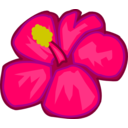 download Pink Flower clipart image with 0 hue color