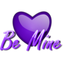 download Gloss Be Mine clipart image with 270 hue color